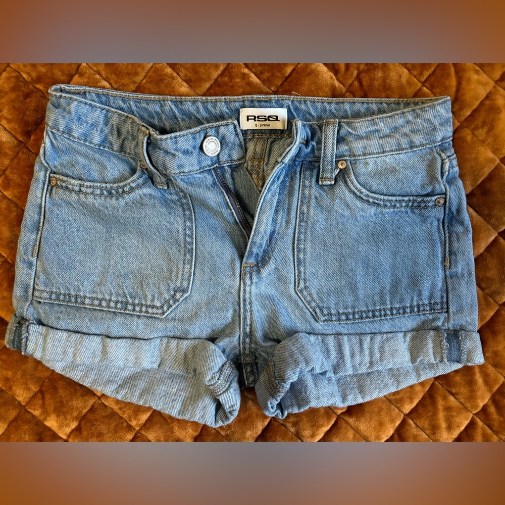 Tilly’s RSQ Girls Cuff Denim Shorts